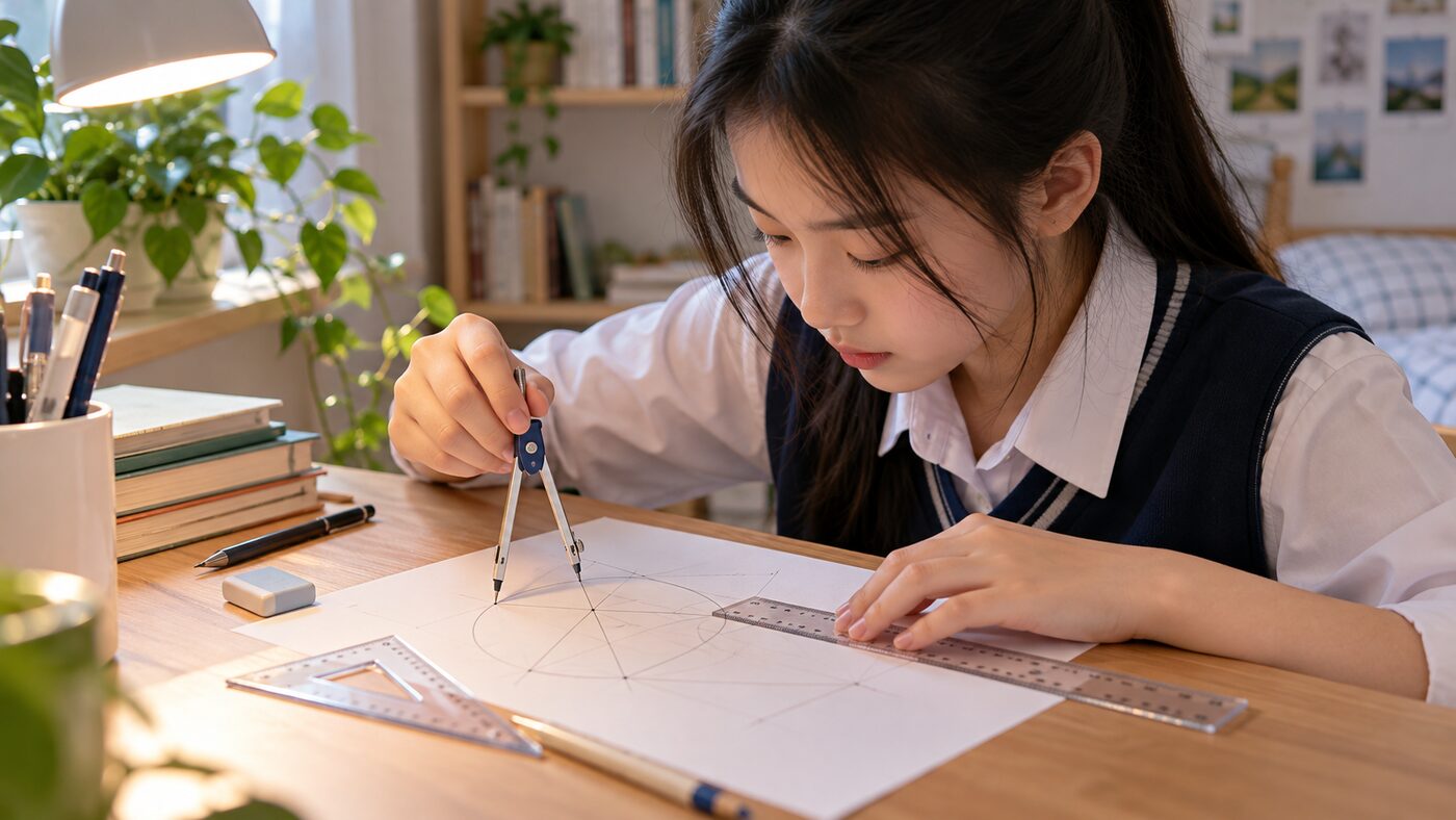 Minh họa sổ tay lỗi sai hình học lớp 8: cách học để bớt mất điểm – hoạt động học Toán của học sinh THCS