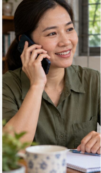 Hỏi rõ người dạy và phạm vi lớp nhận