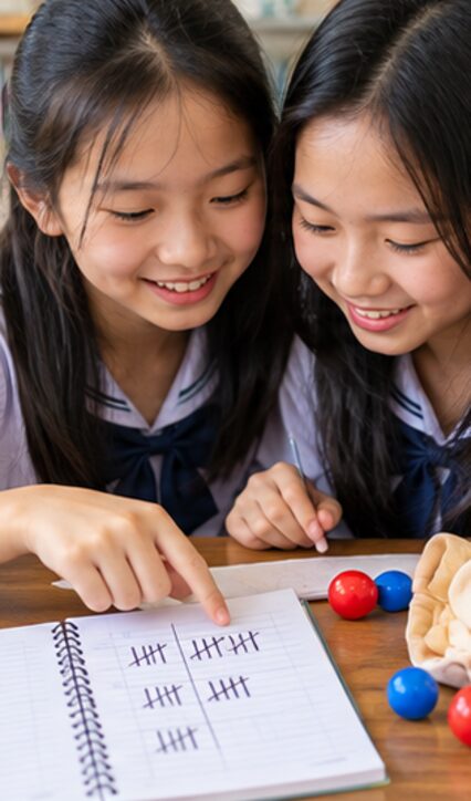 Dùng vật thật để kiểm tra cách hiểu